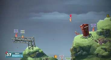 Worms W.M.D adds a crafting system to the game