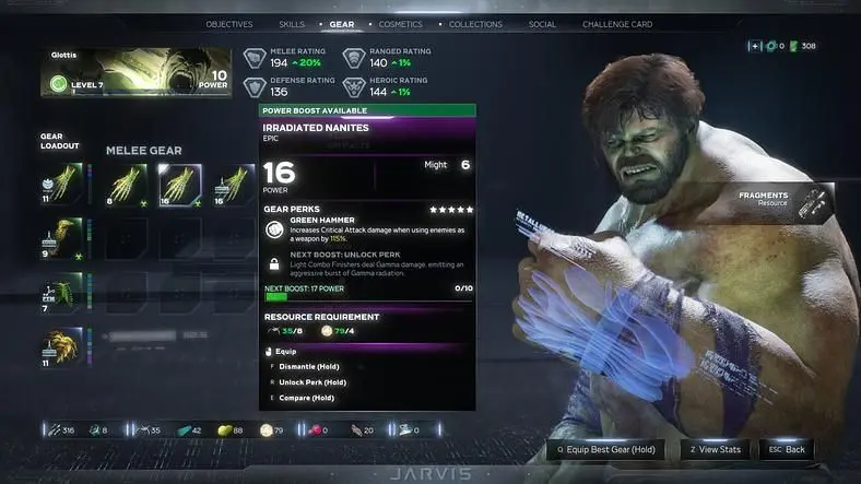 Marvel Avengers Level and Gear Guide