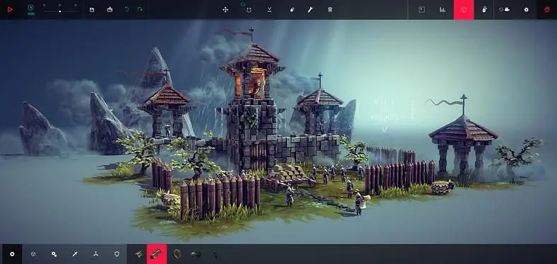 Spiderling Studios tease shots of new levels coming to Besiege in Early Access, no update to Unity 5 yet