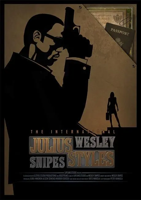 Wesley Snipes behind videogame, Julius Styles: The International
