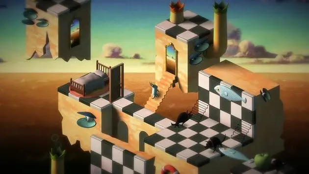 Dali, Escher & Magritte just made a puzzle video game.