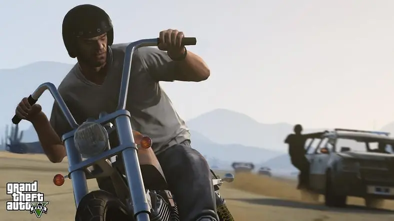 Rockstar North posts 10 new GTA V screens, skydiving and miniguns