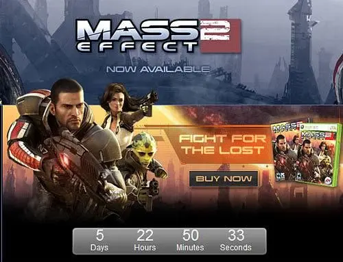 BioWare Clock Countdown