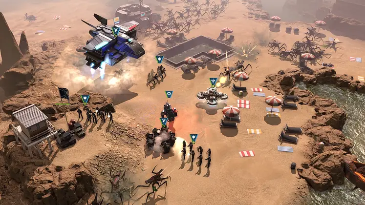 Starship Troopers: Terran Command gets free "semi-roguelite" Territory Mode and core gameplay upgrade with 2.0 patch