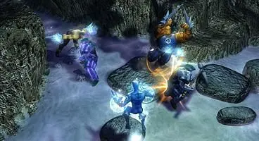 A ravenous mixture of strategic RPG and action beat-'em-up, Marvel: Ultimate Alliance proves that superheroes can still be fun.