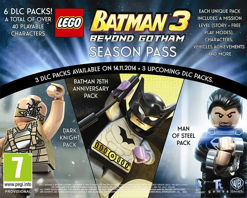 Season Pass fever spreads to LEGO Batman 3: Beyond Gotham