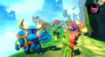 Yacht Club Games' Shovel Knight Digs His Way Into Yooka Laylee