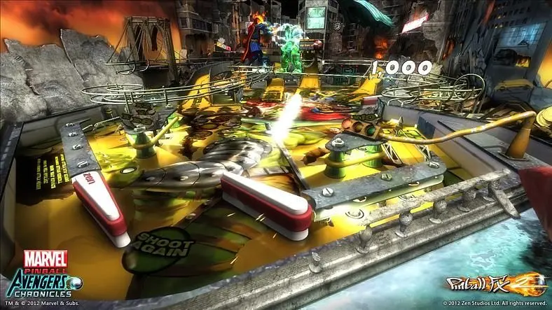 Avengers Chronicles DLC announced for Pinball FX 2, Marvel Pinball