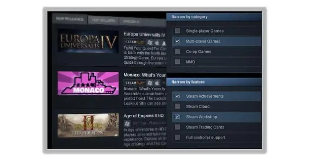 Valve introduces 'Steam Tags' to store, titles now tagged by users