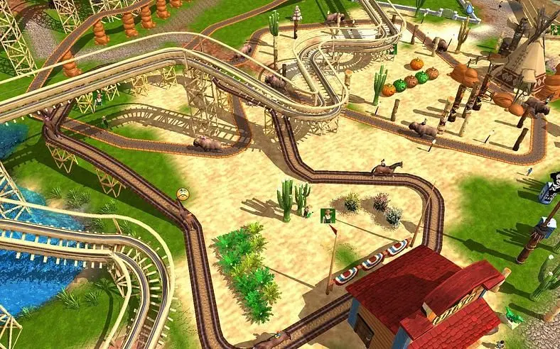 Adventure Park brings the theme park mogul genre back
