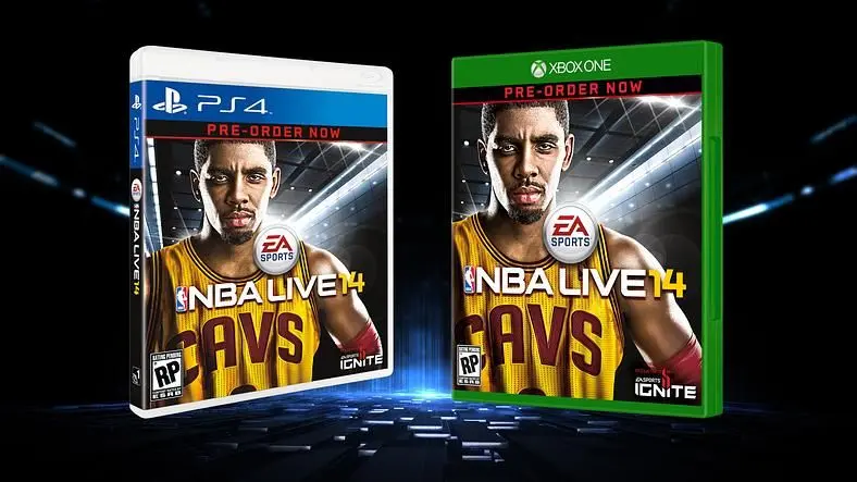 Kyrie Irving officially named NBA Live 14 cover athlete