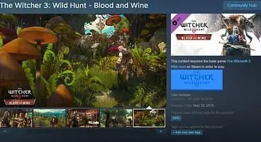 The Steam page for The Witcher 3's final DLC accidentally leaks details and release date