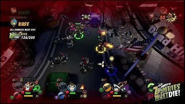The dead rise yet again in this twin stick shooter hybrid.