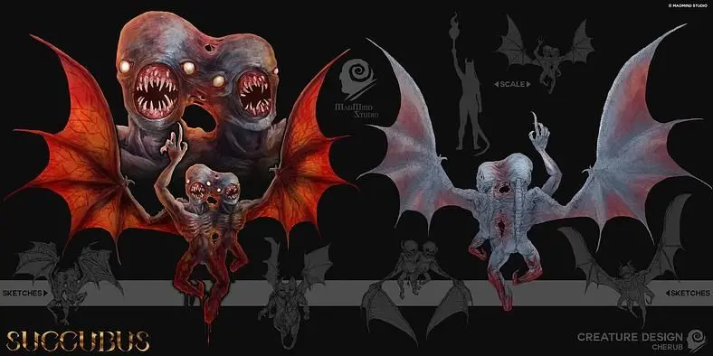 Agony spin-off Succubus presents the Cherub in New Trailer