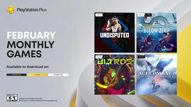 PlayStation Plus Essential Games List for February 2026