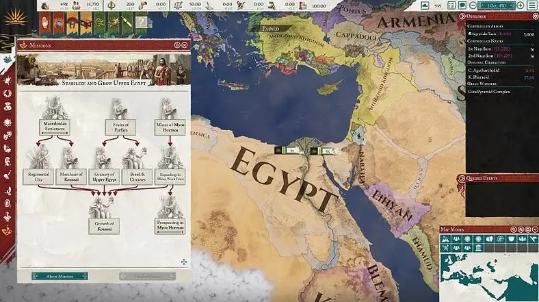 Imperator: Rome Patch Notes - Marius Update 2.0 Reworks Military System
