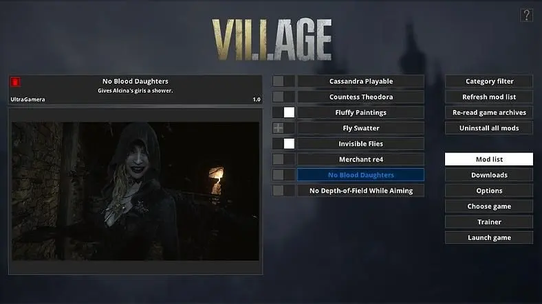 The Best Resident Evil Village Mods