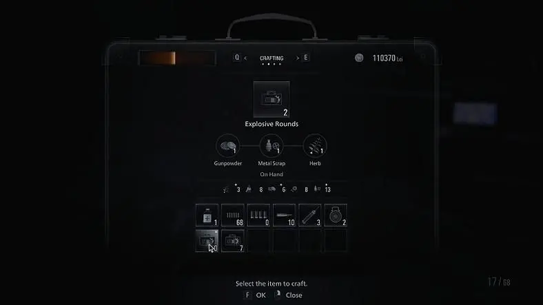 Resident Evil Village Crafting - How It Works, Resources, and Recipes