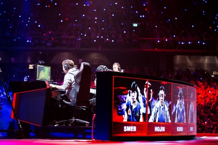 League of Legends World Championship showdown between dominant Korean teams