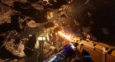 Intense Action Meets Mining, Survival, and Base Building in Sci-Fi Co-Op FPS Cosminers