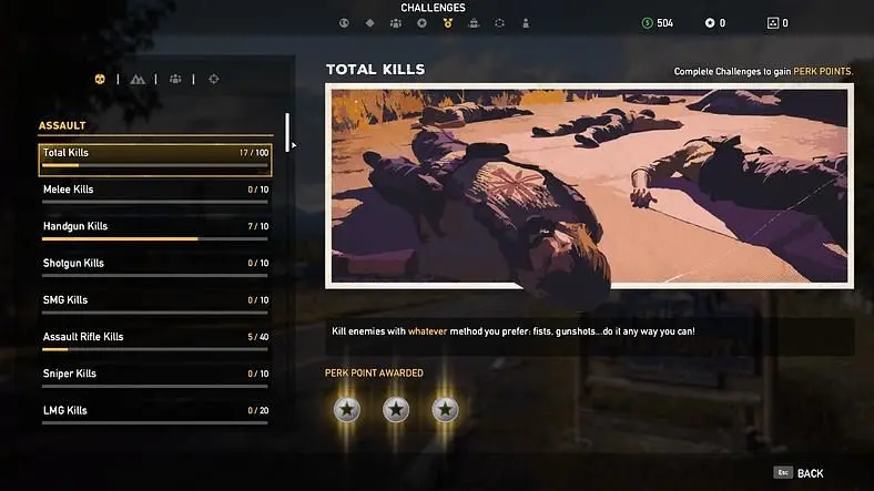 Far Cry 5 - Guide To Perks and How To Get Them