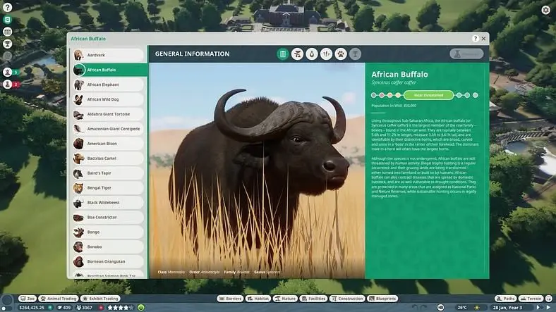 Planet Zoo Animal List - All Animals We Know Of