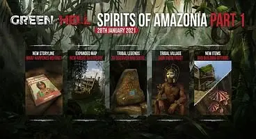 Green Hell: Spirits of Amazonia Part One Prequel Update Sees Jake Exploring New Lands