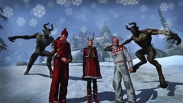Issue 13 of The Secret World includes gift giving, Krampus, and sweet motorcycle rides