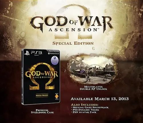 God of War: Ascension bundles detailed