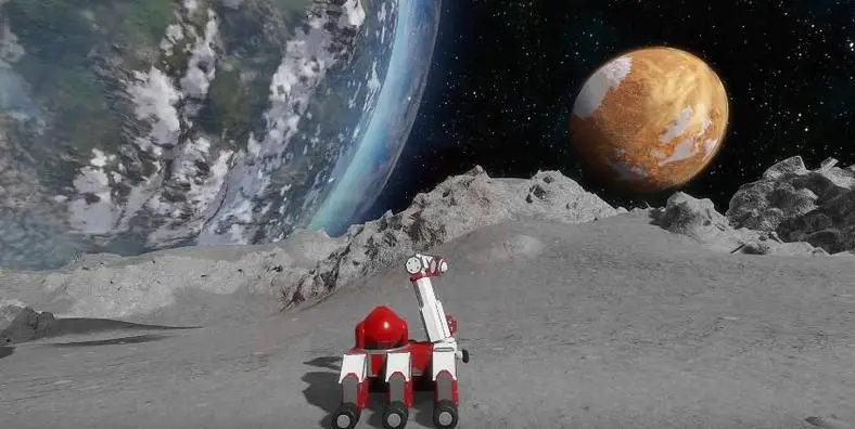 Latest Space Engineers update brings entire planets and moons