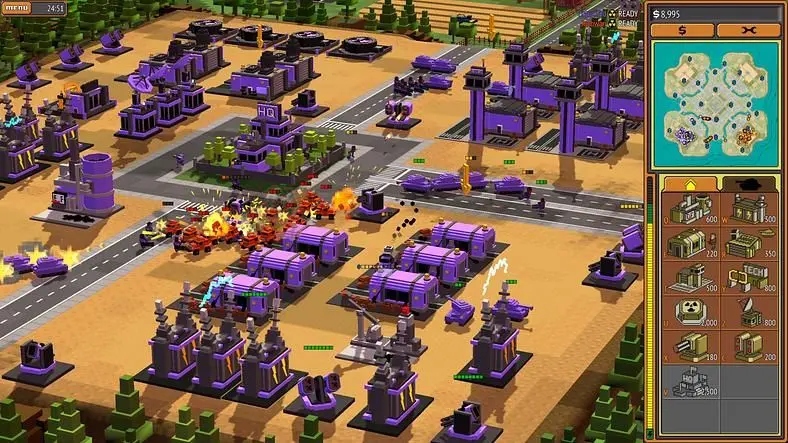 Petroglyph set to release CNC-style Real-Time Strategy game 8-Bit Armies on 22nd April