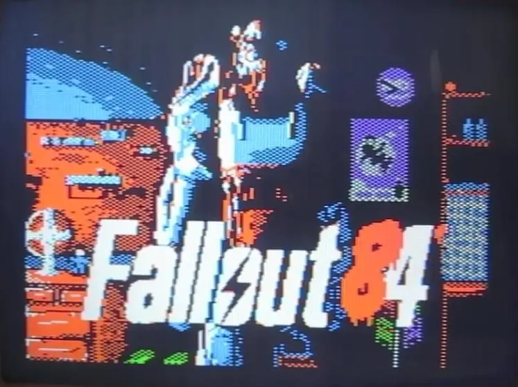 Fans recreate Fallout 4 as an '84 game