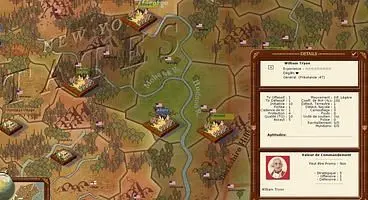 Birth Of America uses a simultaneous turn based battle system, which basically means that its a bloody free for all, much like a typical war.