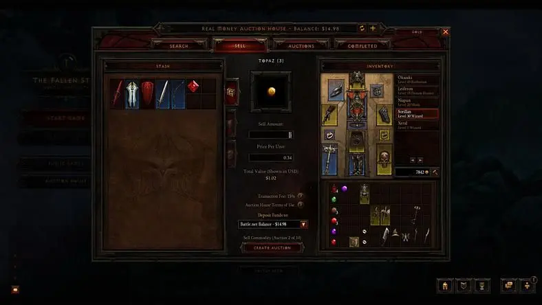 Blizzard details the new Diablo III auction house policies