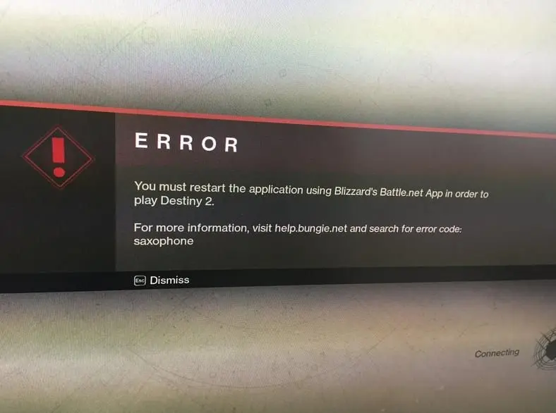 Destiny 2 PC Beta Error Codes Take Aim At Saxophone And Chive Fans