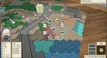 One-inch Tactics seems like a Spiritual Successor to Turn-Based Strategy series Power Dolls
