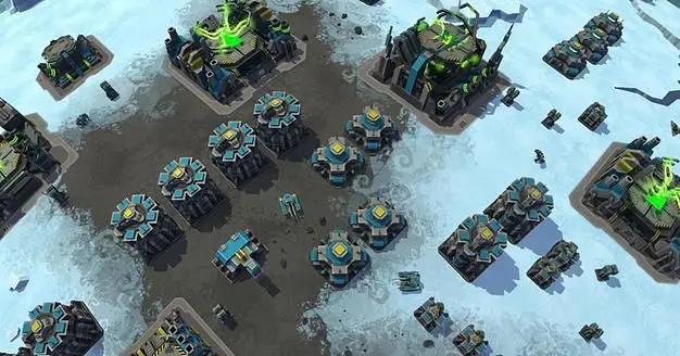 Planetary Annihilation updated with new orbital camera, interplanetary nukes