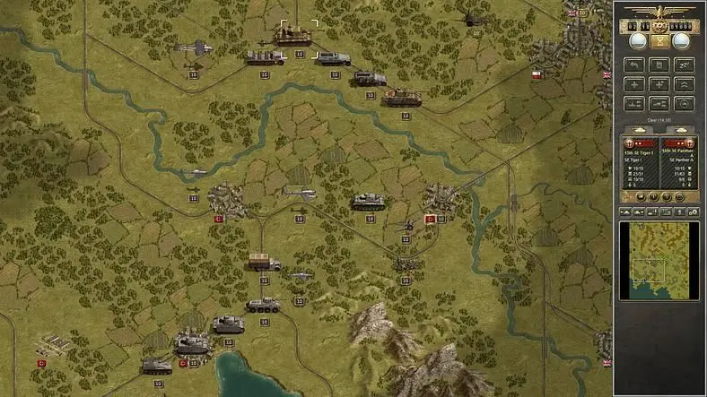 Grand Campaign '44 West DLC now available for Panzer Corps