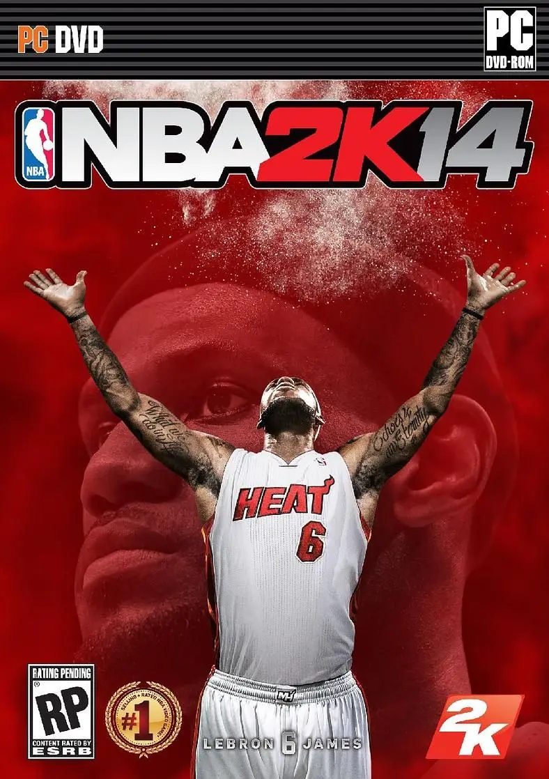 LeBron James graces cover of NBA 2K14
