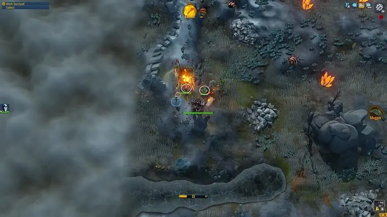 Shuffling frontlines.
