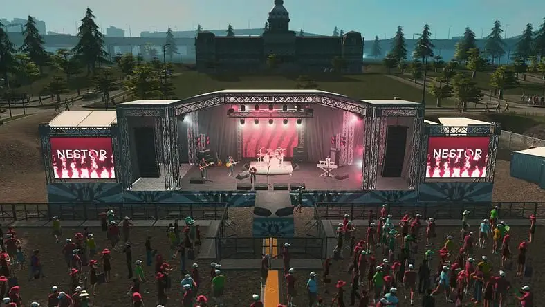 New Cities: Skylines DLC lets you put on a concert with real-life musicians