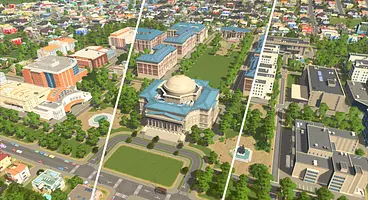 Cities Skylines gets Campus Expansion Pack this Month