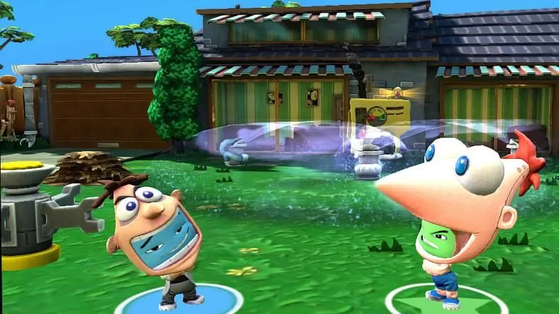 Phineas and Ferb cavort as Disney Universe DLC today