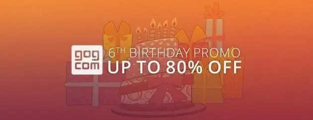 GOG.com offers a bunch of cheap deals in special Sixth Birthday Promo sale