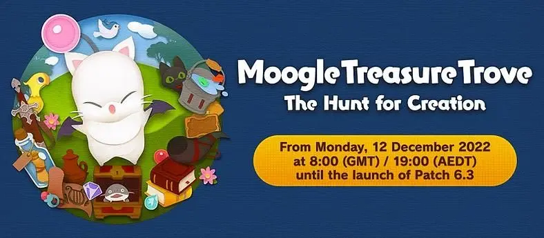 FFXIV Moogle Treasure Trove 2022 - The Hunt for Creation Event Start and End Dates, Rewards