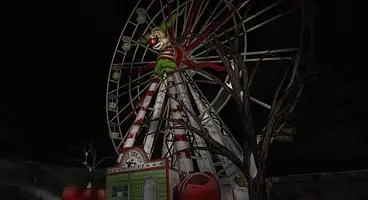 In The Seacliff Tragedy, Delaware finds himself in a decrepit amusement park that closed a few years earlier when the back part of the park collapsed, killing over a hundred people.