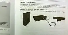 Kinect manual leaked, do not "put the sensor on your console"