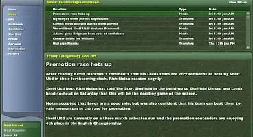 For all the mind games, personalities, tactics and emotion inspiring moments within Worldwide Soccer Manager 2006 , I may as well be managing a real footy club.