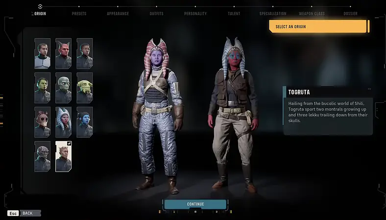 Species / Togruta
