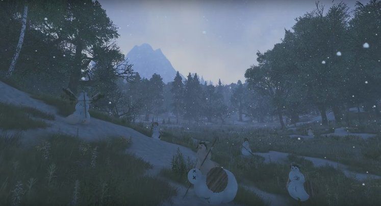 Life is Feudal adds weather effects including rain and snow in new update